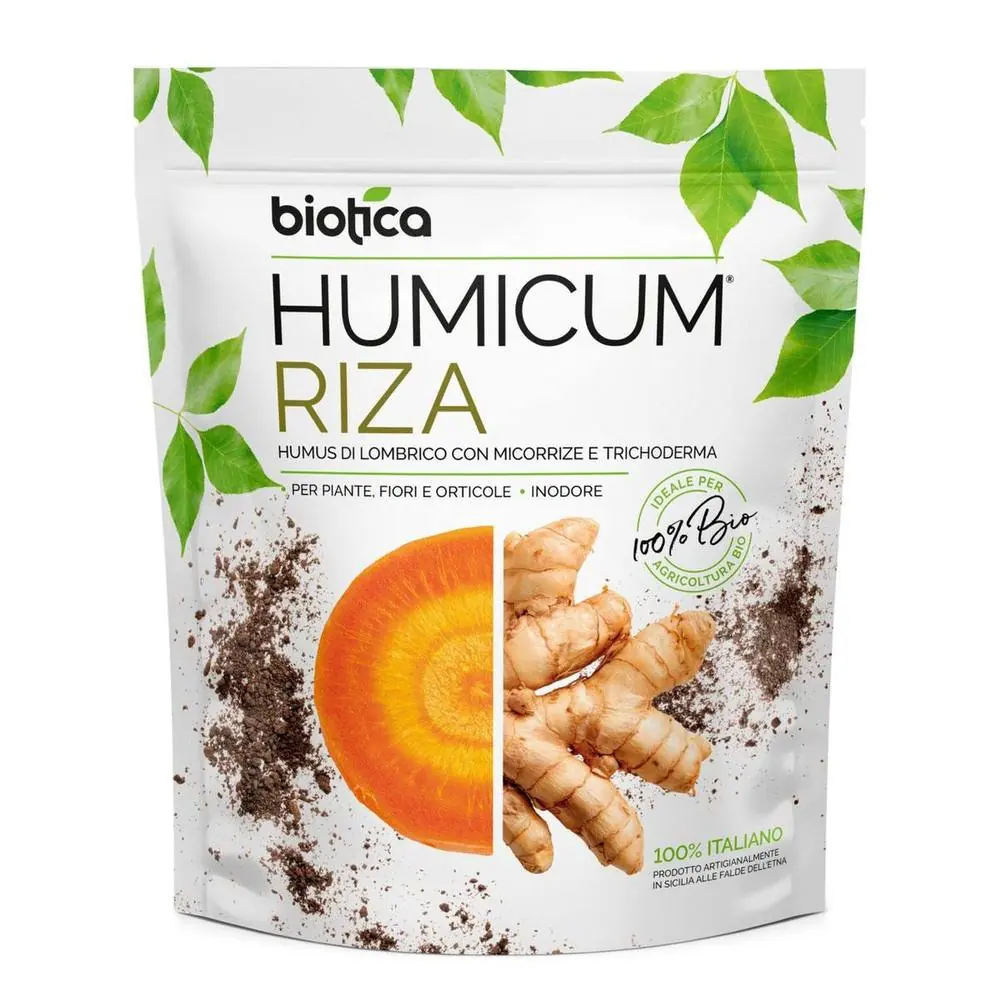 Humus con Micorrize e Trichoderma